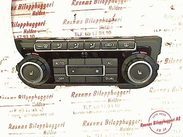 Varmeapparat betjening til VW Golf VI 2008-2012  (VOLKSWAGEN|5K0 907 044 BT|)