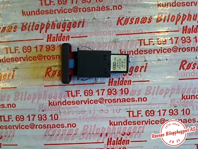Bryter nødblink til Audi A4 2004-2008 (Type III) (B7) (B7) (8F0941509|)