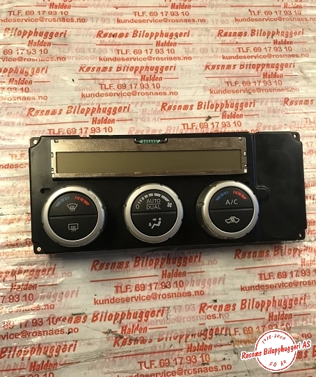 Varmeapparat betjening til Nissan Pathfinder, 2010-2014 (Fase 2) (R51) (R51) (NISSAN|275005X02B)