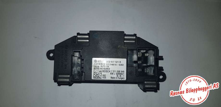 Varmeapparat motstand til VW Golf V, Combi 2003-2008  (VOLKSWAGEN||907521D)