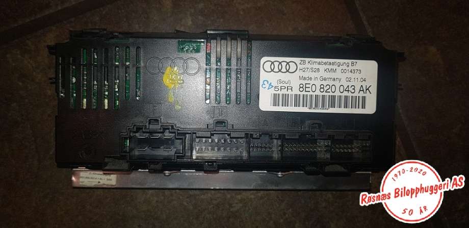 Varmeapparat betjening til Audi A4 2004-2008 (Type III) (B7) (B7) (AUDI|)