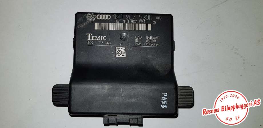 Styreenhet diverse til VW Caddy 2004-2010 (Type III, Fase 1) (VOLKSWAGEN||1K0907530E)