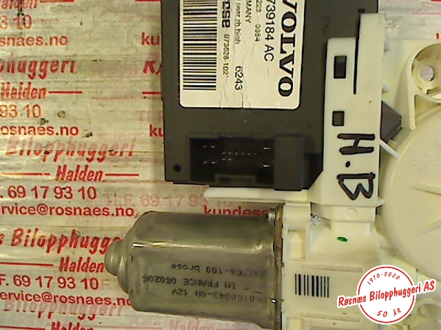 Ruteheis høyre bak til Volvo V50 2004-2007 (Fase 1)  (VOLVO|30739184AC|)