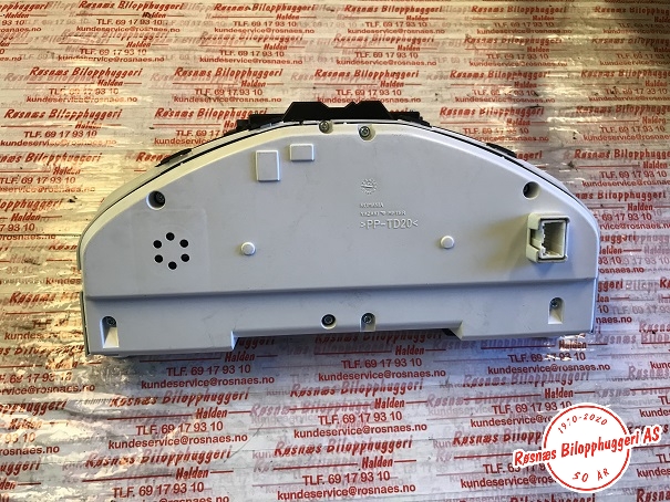 Speedometer til Volvo V60 2010-2013 (Type I, Fase 1) (VOLVO|31343323AA|)