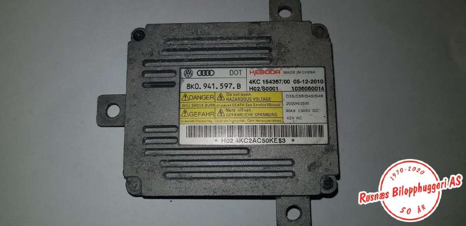 Styreenhet xenon/ballast til VW Passat 2011-2015 (B7) (B7) (|8K0941597B)