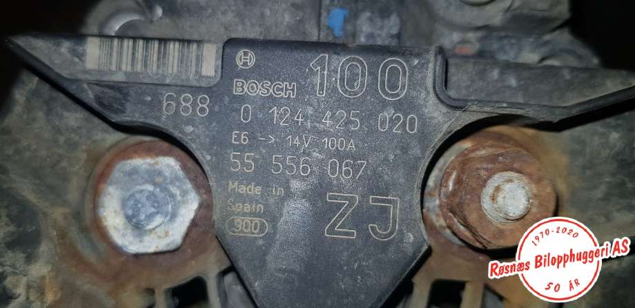 Dynamo til Opel Vectra C 2005-2008 (Type II)  (OPEL|)