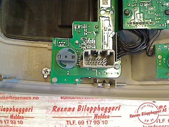 Taklyspanel til Volvo V60 2010-2013 (Type I, Fase 1)  (VOLVO|39806308|)
