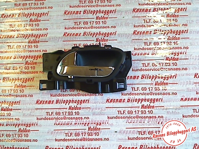 Dørhåndtak inv høyre bak til Peugeot 3008, 2009-2016 (Type I) (PEUGEOT|9683446877)
