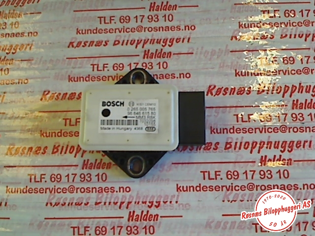 Sensor akselerasjonssensor/ESP DUO til Peugeot 3008, 2009-2016 (Type I) (PEUGEOT|9664661580)