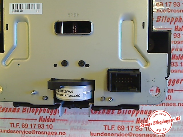 Multimedia display (MCU - Media Controller Unit) til Peugeot 3008 2009-2016 (Type I)  (PEUGEOT|96665877ZD03|)