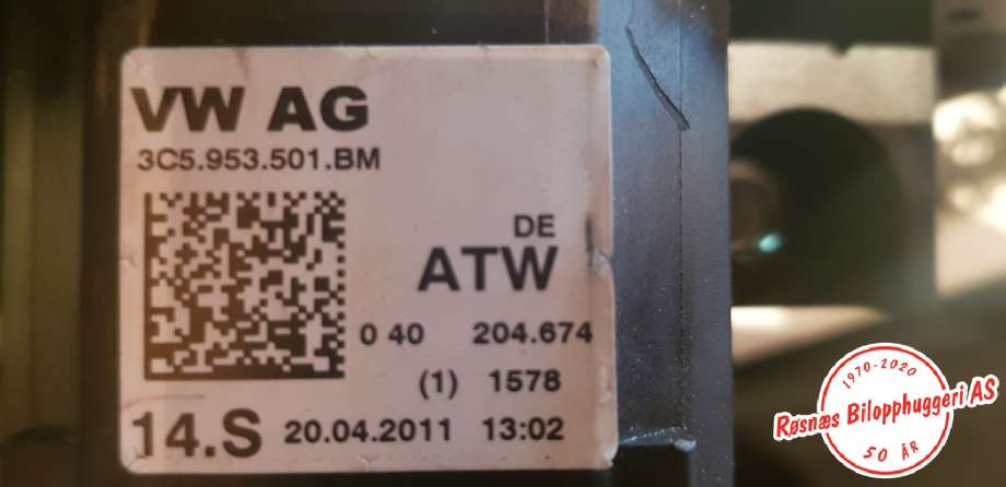 Bryter combi til VW Passat 2011-2015 (B7) (B7) 