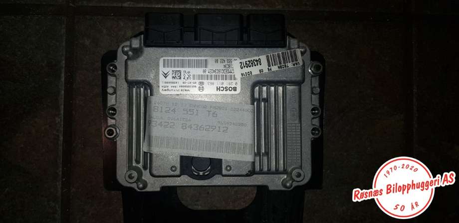 Styreenhet motor til Peugeot 307 2005-2008 (Fase 2) (PEUGEOT|)