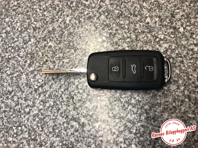 Nøkkel til Škoda Citigo 2012-2019  (SKODA|3T0837202L|)