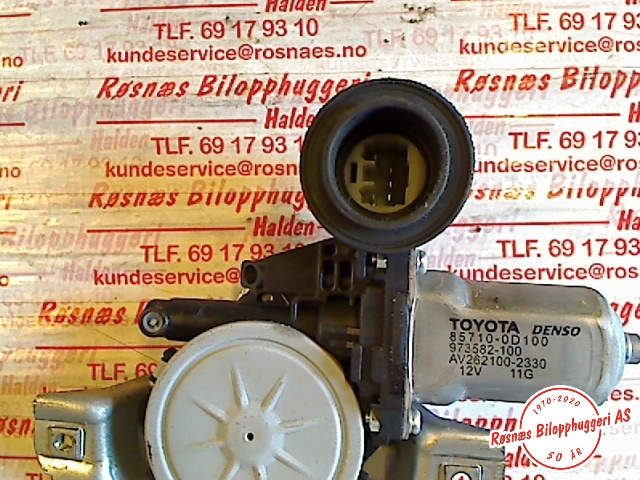 Ruteheis høyre foran til Toyota Auris 2007-2010 (Type I, Fase 1)  (857100D100|973582100|)
