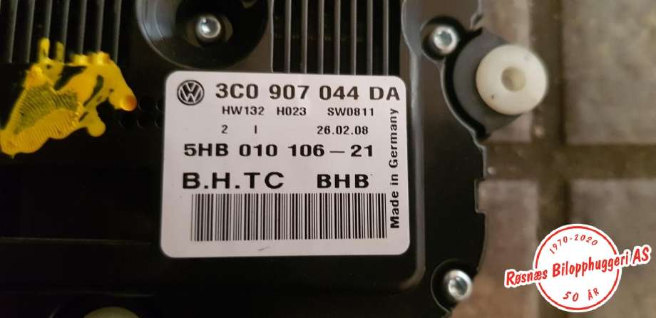 Varmeapparat betjening til VW Passat 2005-2010 (B6) (B6) (VOLKSWAGEN||3C0907044DA)