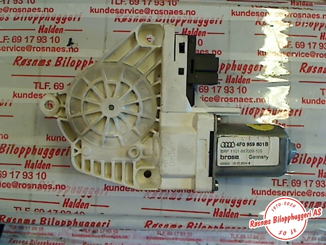 Ruteheis venstre til Audi A6 2005-2008 (Type III, Fase 1) (C6) (C6) (AUDI|4F0959801B|)