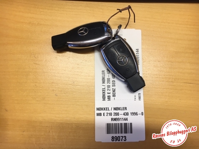 Nøkkel til Mercedes E-Klasse 1995-2000 (Fase 1) (W210) (W210) (MERCEDES|)