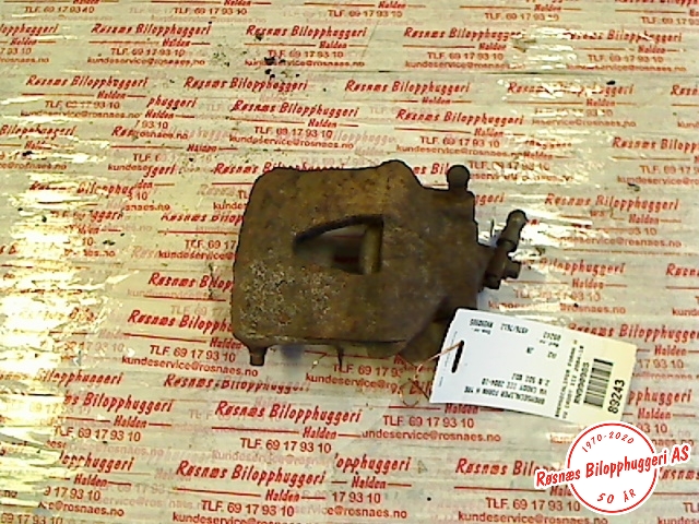 Bremsecaliper høyre foran til VW Caddy 2004-2010 (Type III, Fase 1) (VOLKSWAGEN|)