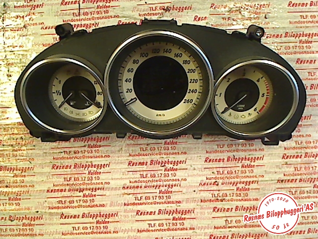 Speedometer til Mercedes E-Klasse 2013-2016 (Fase 2) (W212) (W212) (MERCEDES|A2129007718|)