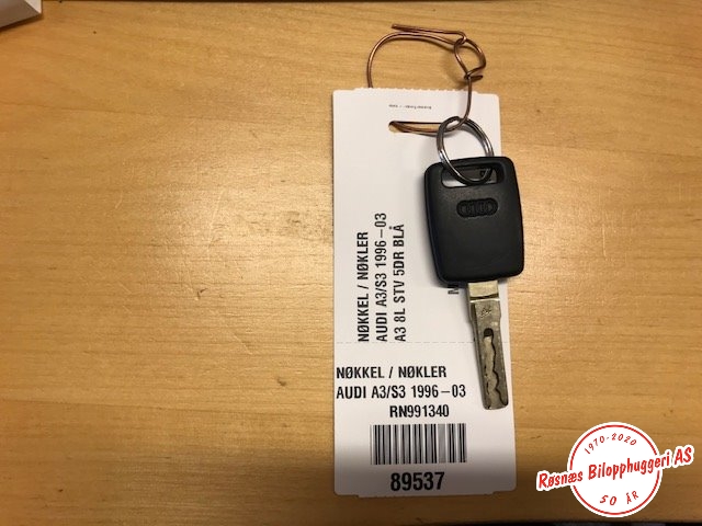 Nøkkel til Audi A3 1996-2003 (Type I) (AUDI|)