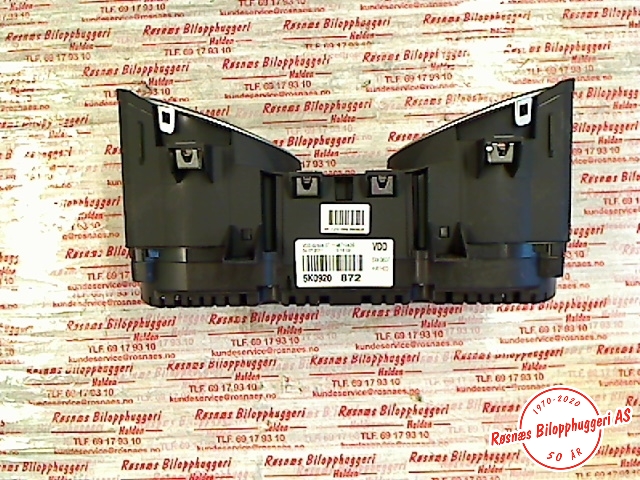 Speedometer til VW Golf VI 2008-2012  (VOLKSWAGEN|5K0920872|A2C53428878|)