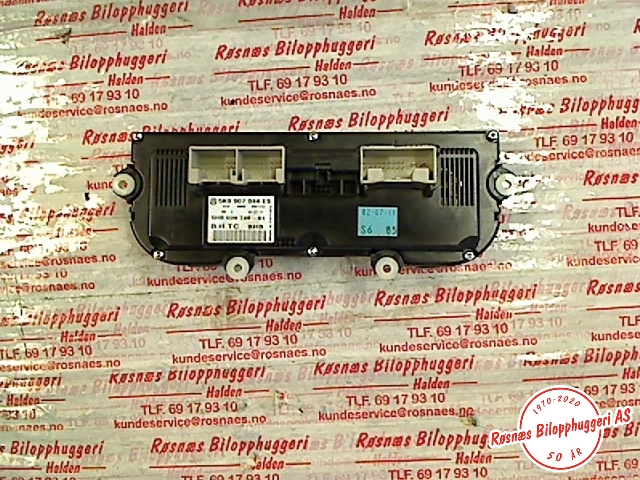 Varmeapparat betjening til VW Golf VI 2008-2012  (VOLKSWAGEN|5K0907044ES|)