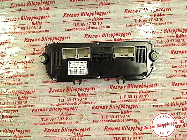 Varmeapparat betjening til Škoda Octavia 2009-2013 (Type II, Fase 2)  (SKODA|3T0907044BL|)