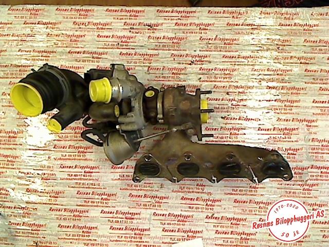 Turbo til Audi A1 2010-2014 (Type I, Fase 1)  (A1|03C145702C|49373-56035|)
