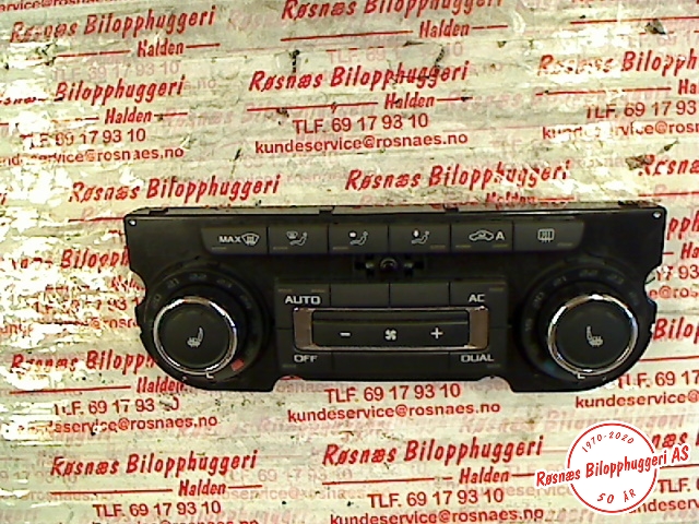 Varmeapparat betjening til Škoda Superb 2008-2015 (Type II) (SKODA|3T0907044BE|)