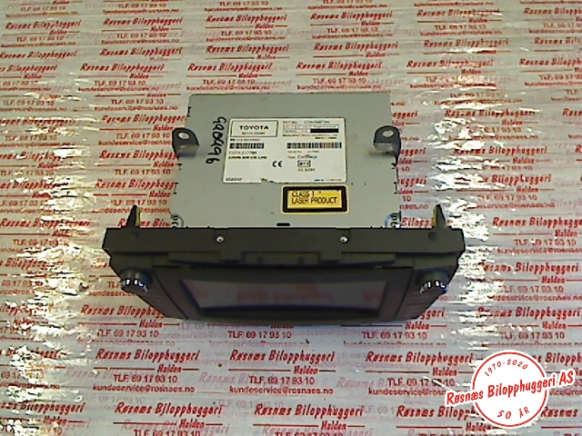 Bilstereo navigasjon til Toyota Avensis 2009-2015 (Type III, Fase 1) (TOYOTA|8611360V640|)