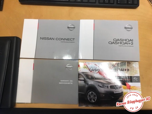 Instruksjonsbok til Nissan Qashqai 2010-2014 (Type I, Fase 2)  (NISSAN|)