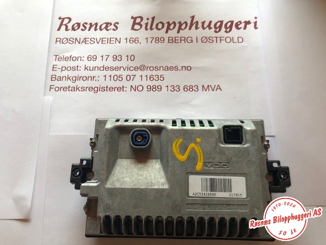 Multimedia display (MCU - Media Controller Unit) til Mercedes C-Klasse 2011-2014 (Fase 2) (W204) (W204) (MERCEDES|)