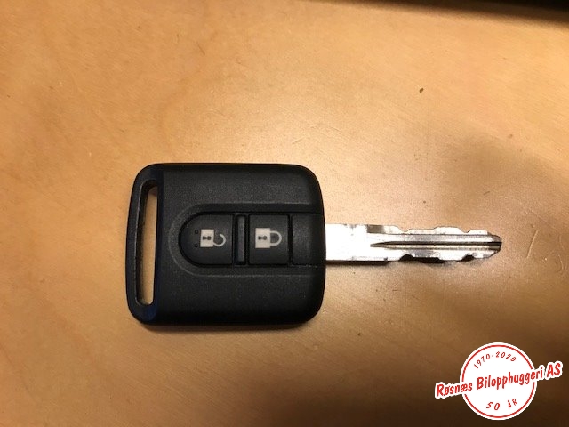 Nøkkel til Nissan Qashqai 2010-2014 (Type I, Fase 2) (NISSAN|)
