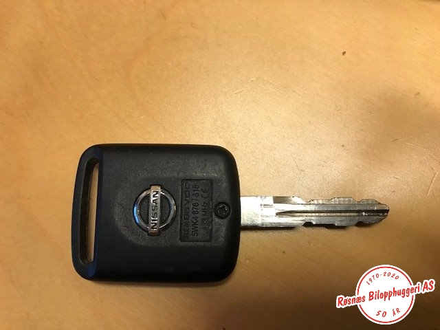 Nøkkel til Nissan Qashqai 2010-2014 (Type I, Fase 2) (NISSAN|)