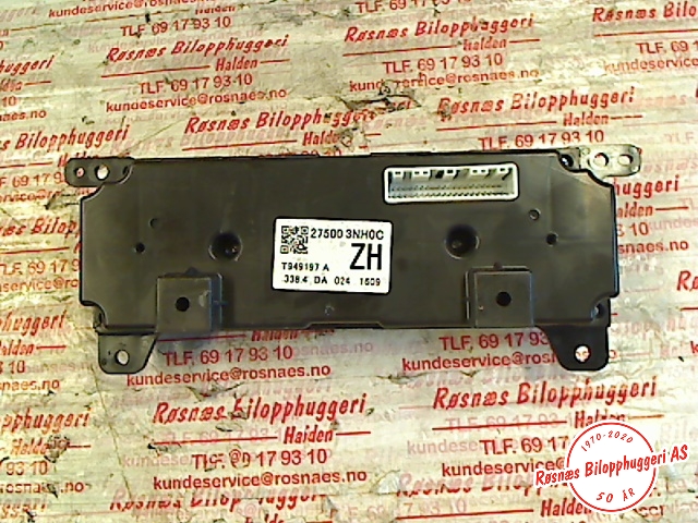 Varmeapparat betjening til Nissan Leaf 2011-2017 (Type I)  (NISSAN|275003NH0C|)
