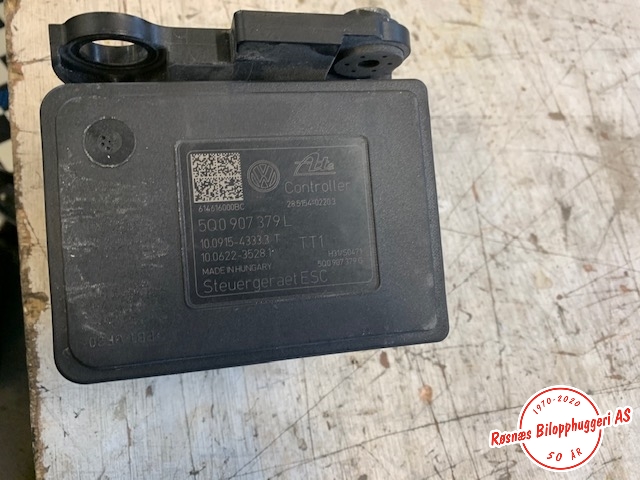 ABS sentral til Audi A3, 2012-2016 (Type III, Fase 1) (AUDI|5Q0907379L)