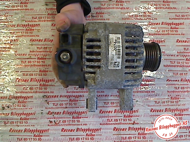 Dynamo til Citroën C3, 2010-2016 (Type II)  (CITROEN|9806007480)
