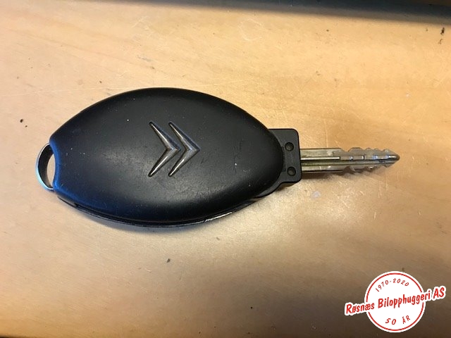 Nøkkel til Citroën C5 2005-2008 (Type I, Fase 2)  (CITROEN|)