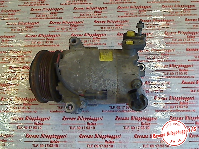 Aircondition kompressor til Ford Focus, 2011-2014 (Type III, Fase 1)  (FORD|CV6119D629FB)