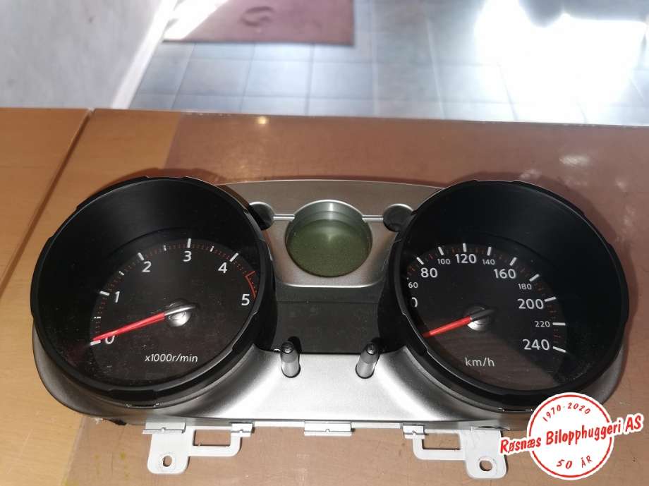 Speedometer til Nissan Qashqai, 2007-2010 (Type I, Fase 1)  (NISSAN|JD501)