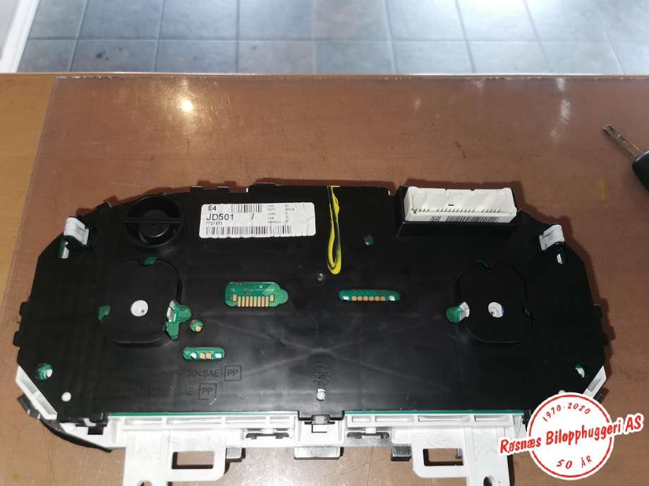 Speedometer til Nissan Qashqai 2007-2010 (Type I, Fase 1)  (NISSAN|JD501|)