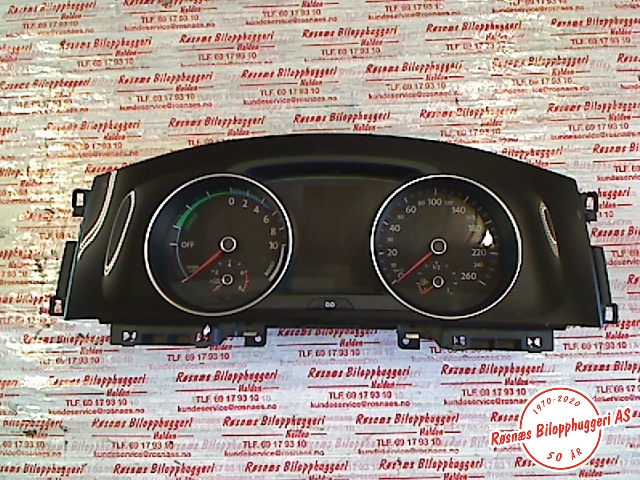 Speedometer til VW e-Golf 2014-2017 (Fase 1) (VOLKSWAGEN|5G1 920 754A|)