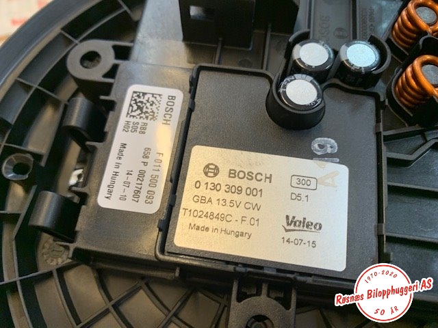 Varmeapparat motor til Mercedes C-Klasse 2014-2018 (Fase 1) (W205) (W205) (MERCEDES|0130309001|)