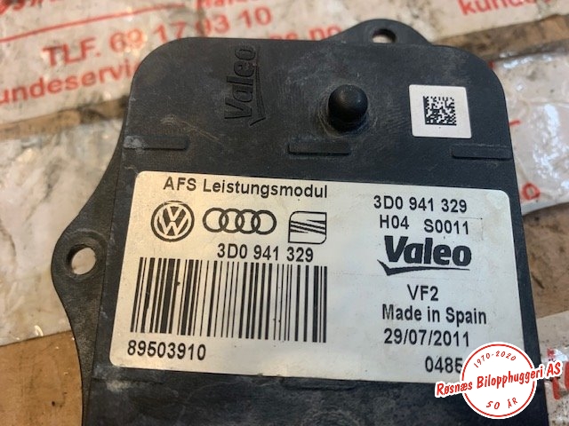 Styreenhet xenon/ballast til VW Passat 2011-2015 (B7) (B7) (VOLKSWAGEN|3D0941329|)