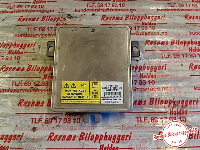 Styreenhet xenon/ballast til Volvo V70 2007-2013 (Type III, Fase 1)  (VOLVO|6948180|6261110499|)