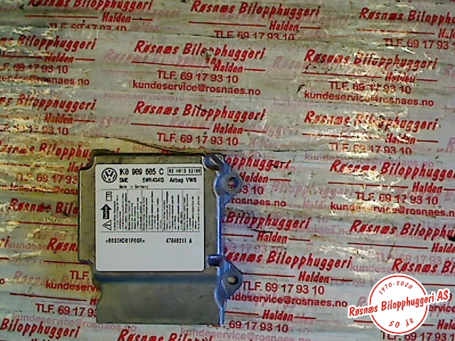 Airbag elektronikk til VW Golf V, Combi 2003-2008 (VOLKSWAGEN|1K0909605C|)