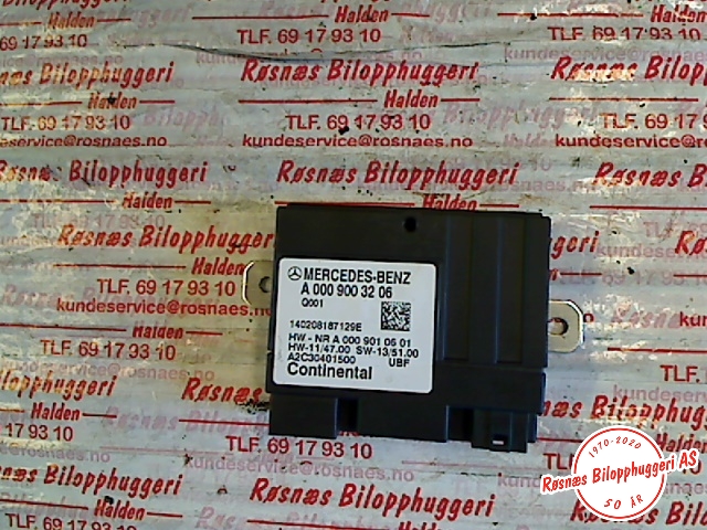 Styreenhet drivstoffpumpe til Mercedes C-Klasse 2014-2018 (Fase 1) (W205) (W205) (MERCEDES|A0009003206|)