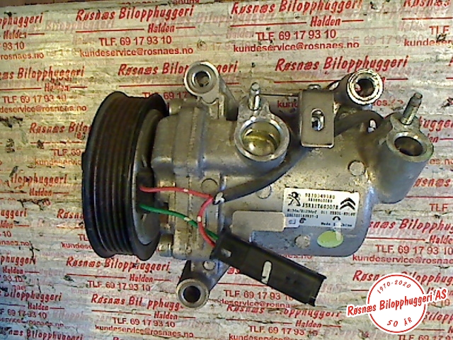 Aircondition kompressor til Citroën C3 2016-->> (Type III) (CITROEN|JSR11T603078|)
