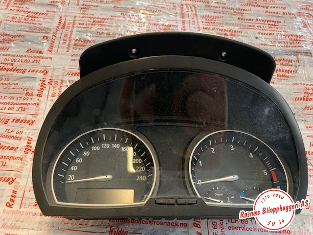 Speedometer til BMW X3, 2003-2006 (Fase 1) (E83) (E83) (BMW|6211341437202)