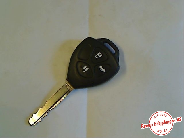 Nøkkel til Toyota Avensis 2009-2015 (Type III, Fase 1) (TOYOTA|)